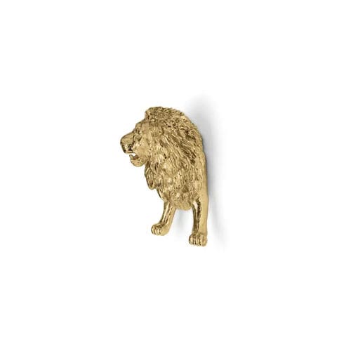 Möbelgriff / poliertes Messing - LION KD7032 - PullCast - poliert / gebürstet / gealtert