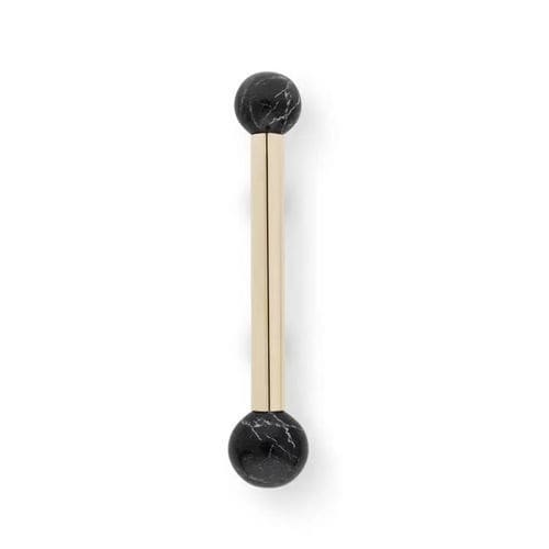 Türstoßgriff - QUANTUM TW5020 - PullCast - Messing / Marmor / modern