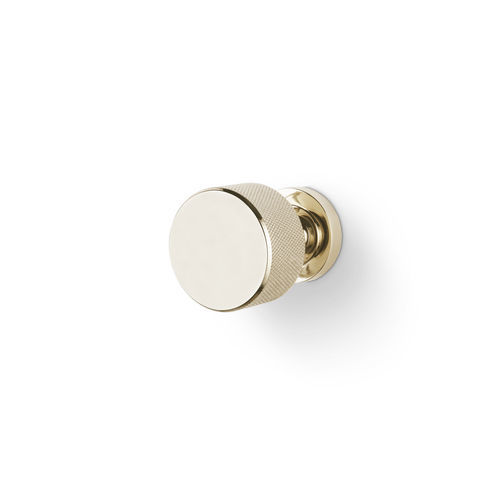 Moderner Türknopf - Monocles TW5012 - PullCast - Messing mit Goldauflage