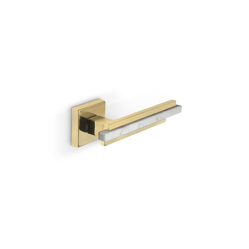 Türgriff - SKYLINE CM3060 - PullCast - poliertes Messing / gebürstetes Messing / modern