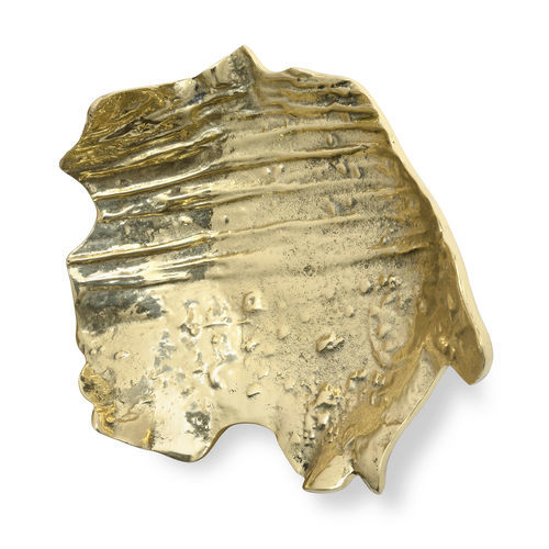 Türstoßgriff - LEAF EA1052 - PullCast - Messing / modern / für Privatgebrauch