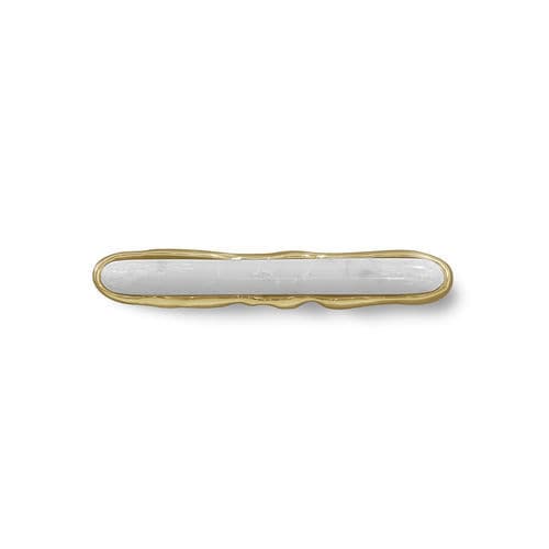 Messing-Möbelgriff - Tiffany Marble CM3082 - PullCast - gebürstet / poliert / gealtert