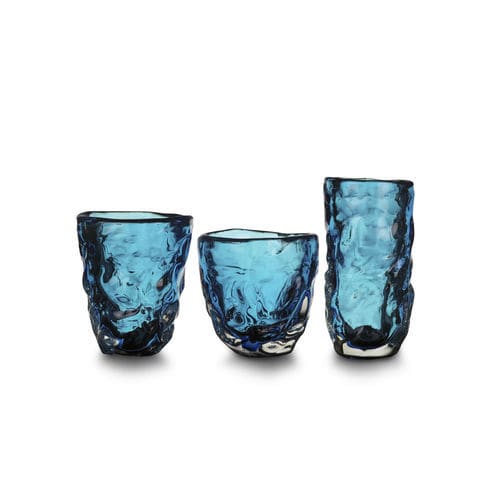 Moderne Vase - BURRI - Alberto Dona - geblasenes Glas / Muranoglas / handgefertigt