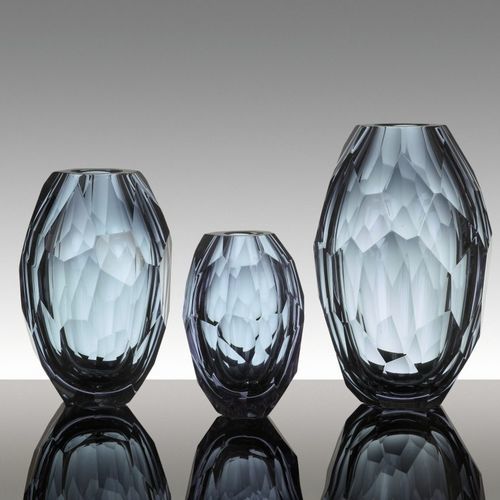Moderne Vase - KATIA - Alberto Dona - geblasenes Glas / handgefertigt / für Gewerbegebrauch