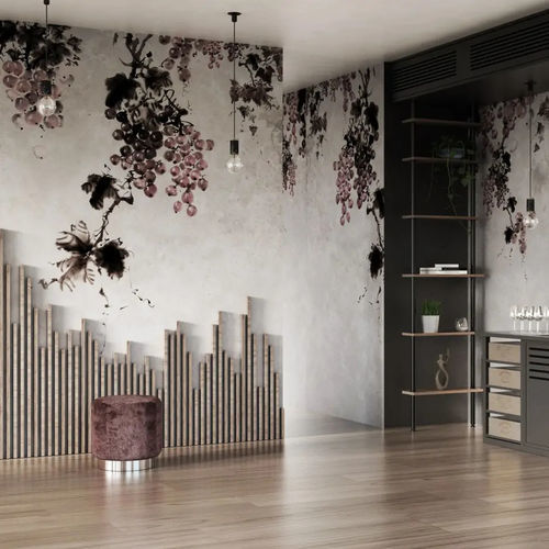 Moderne Tapete - BACCO - WallyArt - Vlies / Glasfaser / Vinyl