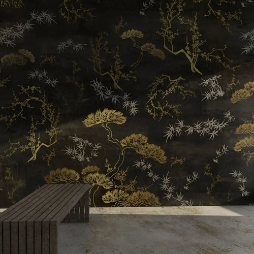 Moderne Tapete - KYOTO - WallyArt - Vlies / Glasfaser / Vinyl