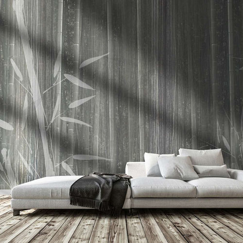 Moderne Tapete - BAMBOES - WallyArt - Vlies / Glasfaser / Vinyl