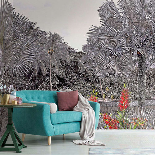 Moderne Tapete - CORON ISLAND - WallyArt - Vlies / Glasfaser / Vinyl