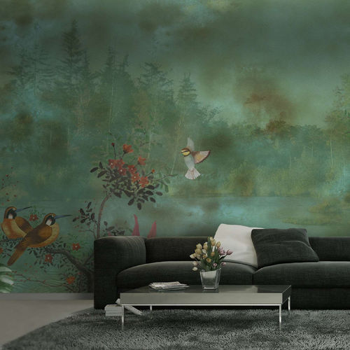 Moderne Tapete - DEVA - WallyArt - Vlies / Glasfaser / Vinyl