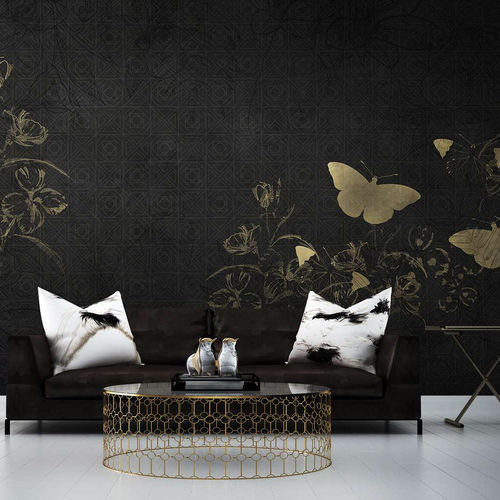 Moderne Tapete - NATTY - WallyArt - Vlies / Glasfaser / Vinyl