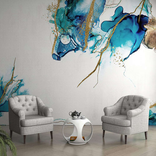 Moderne Tapete - OPALE - WallyArt - Vlies / Glasfaser / Vinyl