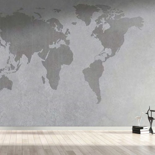 Moderne Tapete - GLOBE - WallyArt - Vlies / Glasfaser / Vinyl