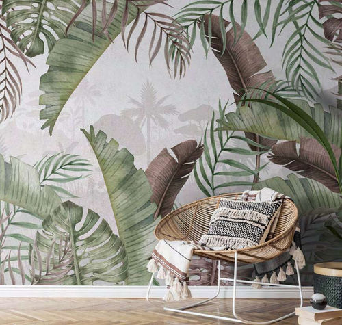 Moderne Tapete - ZAIRA - WallyArt - Vlies / Glasfaser / Vinyl