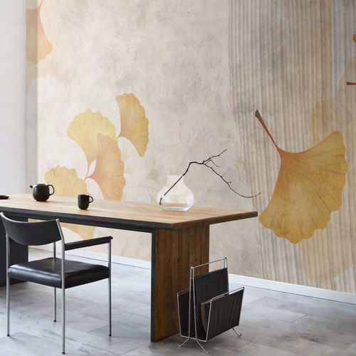 Moderne Tapete - YIN - WallyArt - Vlies / Glasfaser / Vinyl
