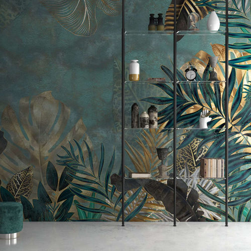 Moderne Tapete - SMERALDO - WallyArt - Vlies / Glasfaser / Vinyl