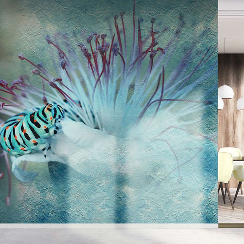 Moderne Tapete - BLUEBLAST - WallyArt - Vlies / Glasfaser / Vinyl