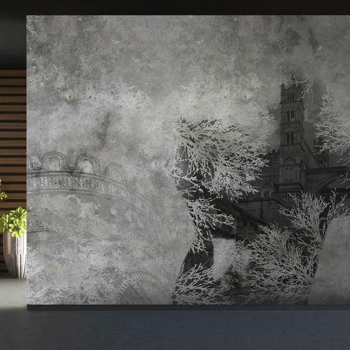 Vintage-Tapete - CATEDRAL - WallyArt - Vlies / Glasfaser / Vinyl