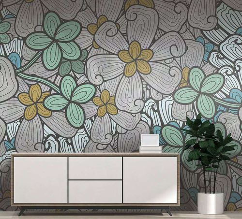 Moderne Tapete - CASSANDRA - WallyArt - Vlies / Glasfaser / Vinyl