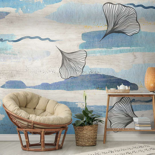 Moderne Tapete - MYA - WallyArt - Vlies / Glasfaser / Vinyl