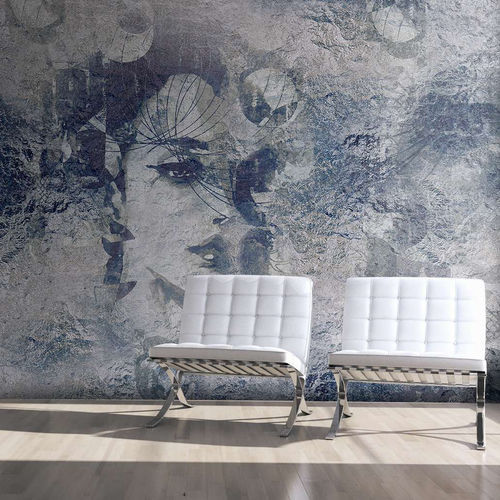 Moderne Tapete - NADINE - WallyArt - Vlies / Glasfaser / Vinyl