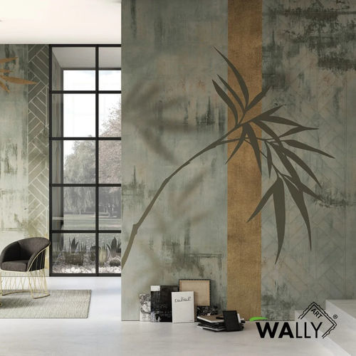 Moderne Tapete - CORINNE - WallyArt - Vlies / Glasfaser / Vinyl