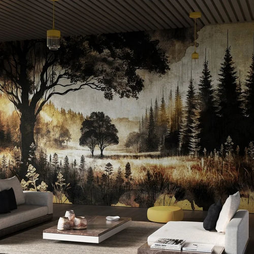 Moderne Tapete - EBANO - WallyArt - Vlies / Glasfaser / Vinyl