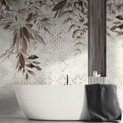 Moderne Tapete - FLORIAN - WallyArt - Vlies / Glasfaser / Vinyl