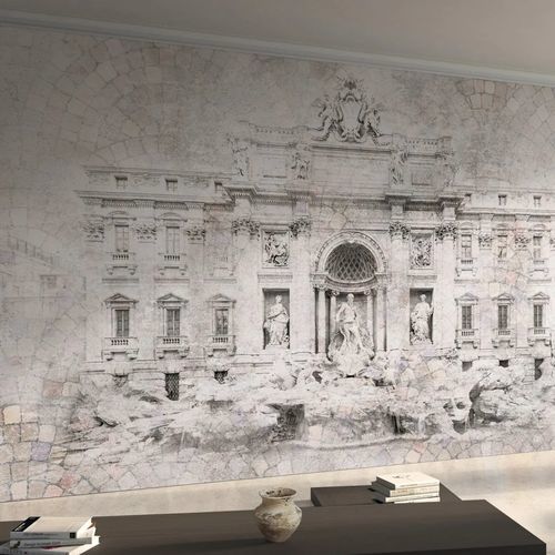 Moderne Tapete - ROMA - WallyArt - Stoff / Glasfaser / individuell gestaltbar