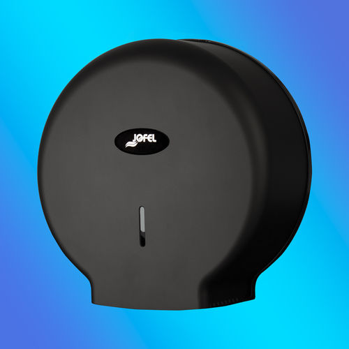 Wandmontierter Toilettenpapierhalter - SMART : AE77600-MT - JOFEL INDUSTRIAL S.A. - ABS / schwarz / für öffentliche Sanitäreinrichtungen