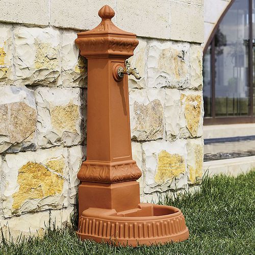 Garten-Springbrunnen - ROME : BRERA - MONACIS - bodenstehend / Polyethylen / klassisch