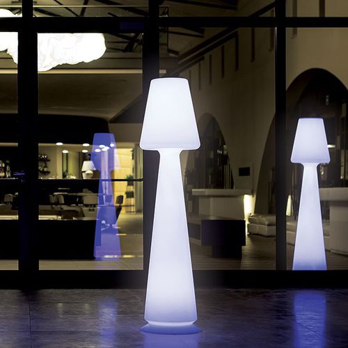 Stehleuchte - BRIGHT : CHLOE - MONACIS - Polyethylen / modern / schnurlos