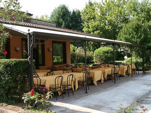 Angebaute Pergola - GAZ10 - BEL-FER - Metall