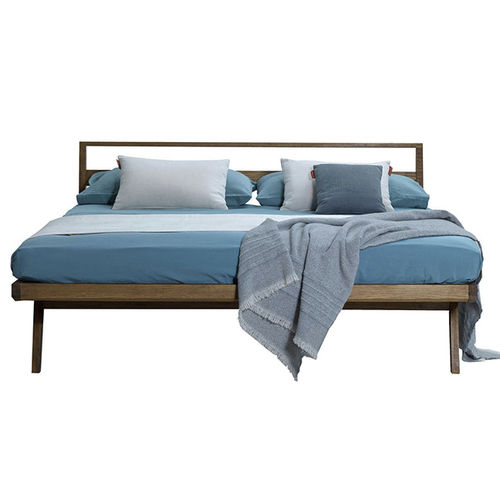 Doppelbett - MATTIA - Plinio il Giovane - modern / Kopfteil / Holz