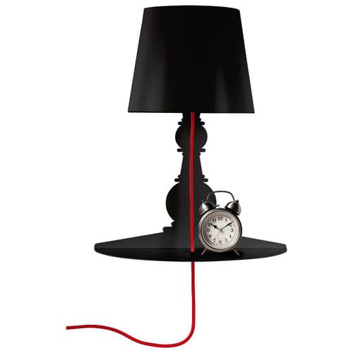 Nachttischlampe - DEMÌ 180° - Officinanove - Stahl / modern / mit Kabel