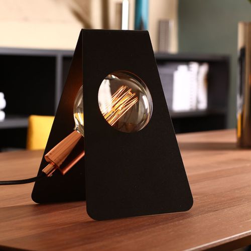 Tischlampe - CLIP - Officinanove - Stahlblech / modern / mit Kabel