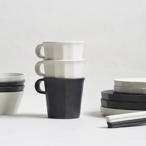 Bambusfasertasse - ALFRESCO - KINTO - Kunststoff / für Gewerbegebrauch