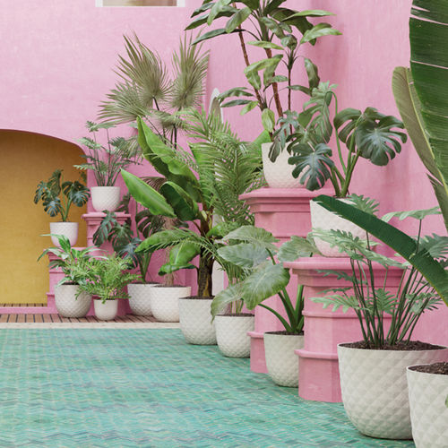 Polypropylen-Pflanzgefäß - HAVANA TROPICAL - Artevasi, S.A - rund / für Privatgebrauch