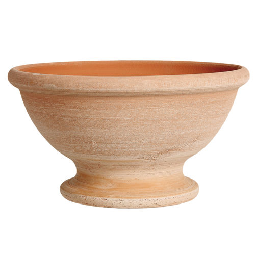 Terrakotta-Pflanzgefäß - OASI : FIRENZE BOWL - DEGREA - Ton / rund / konisch
