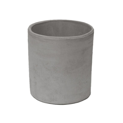 Terrakotta-Pflanzgefäß - OASI : VESUVIO CYLINDER - DEGREA - Ton / rund