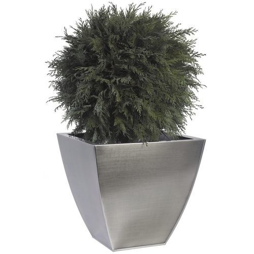 Stabilisierte Zierpflanze GREEN THUJA BASE TOPIARY LinfaDecor