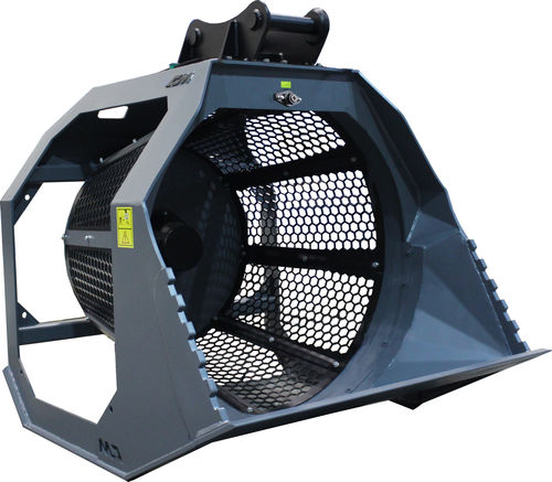 Siebschaufel - CBR SERIES - CM Srl - für Teleskoplader / für Traktor / für Baggerlader