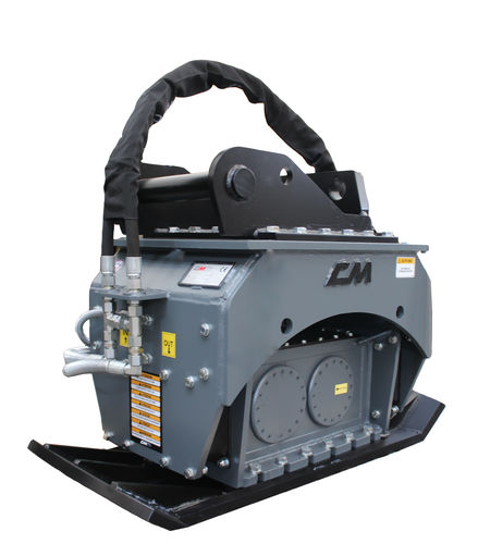 Rüttelplatte für Bagger - PV SERIES - CM Srl - für Pressen