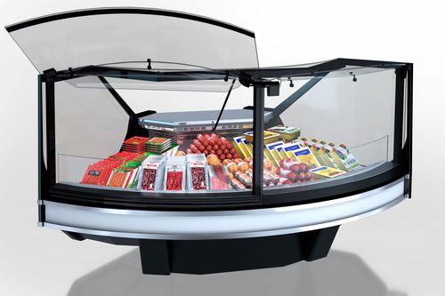 Verkaufskühlvitrine - MISSOURI COLD DIAMOND MC 126 DELI - Hitline - für Einzelhandel / mit Licht / für Gefrierkostschränke