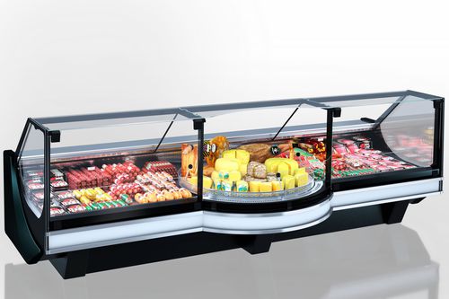 Verkaufskühlvitrine - MISSOURI COLD DIAMOND MC 126  - Hitline - für Metzgerei / mit Licht / für Gefrierkostschränke
