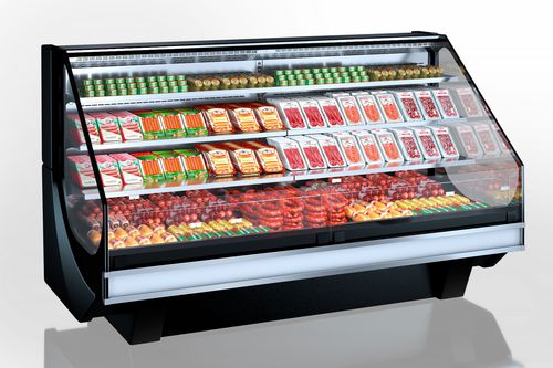 Verkaufskühlvitrine - MISSOURI COLD DIAMOND MC 126 - Hitline - Stand / für Einzelhandel / mit Licht