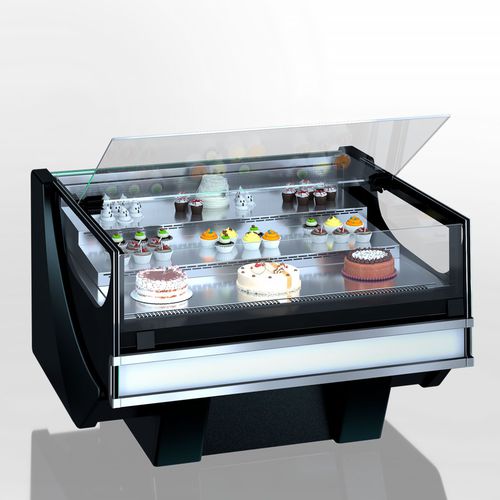 Verkaufskühlvitrine - MISSOURI COLD DIAMOND MC 126 - Hitline - für Konditoreien / mit Licht / für Schokoladeartikel