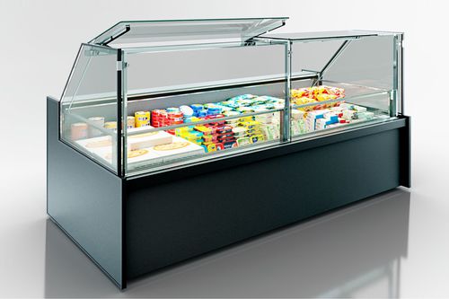 Verkaufskühlvitrine - MISSOURI MC 120 LT - Hitline - Stand / für Einzelhandel / mit Licht