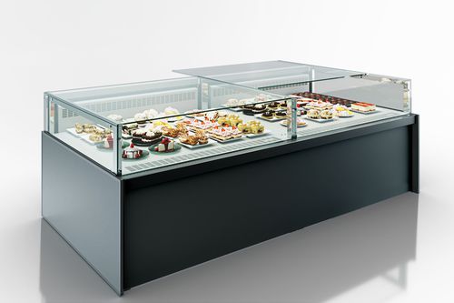 Verkaufskühlvitrine - MISSOURI MC 120 PATISSERIE - Hitline - für Einzelhandel / mit Licht