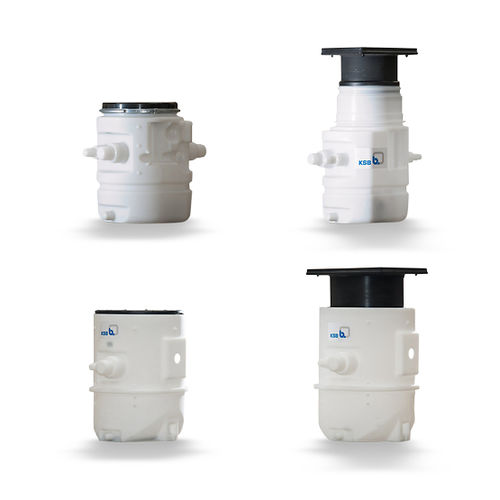 Tank für Abwasser-Aufbereitung - AMA-DRAINER-BOX - KSB - oberirdisch / Kunststoff