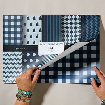 Tischset für Privatgebrauch - PATTERNS - LÉ PAPIERS DE NINON